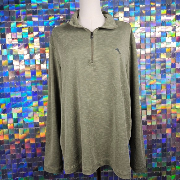 Tommy Bahama Other - Tommy Bahama Quarter‎ Zip Pullover Long Sleeve Shirt